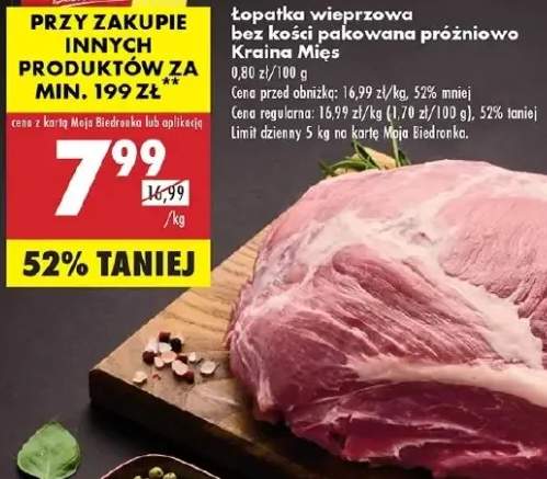 łopatka wieprzowa