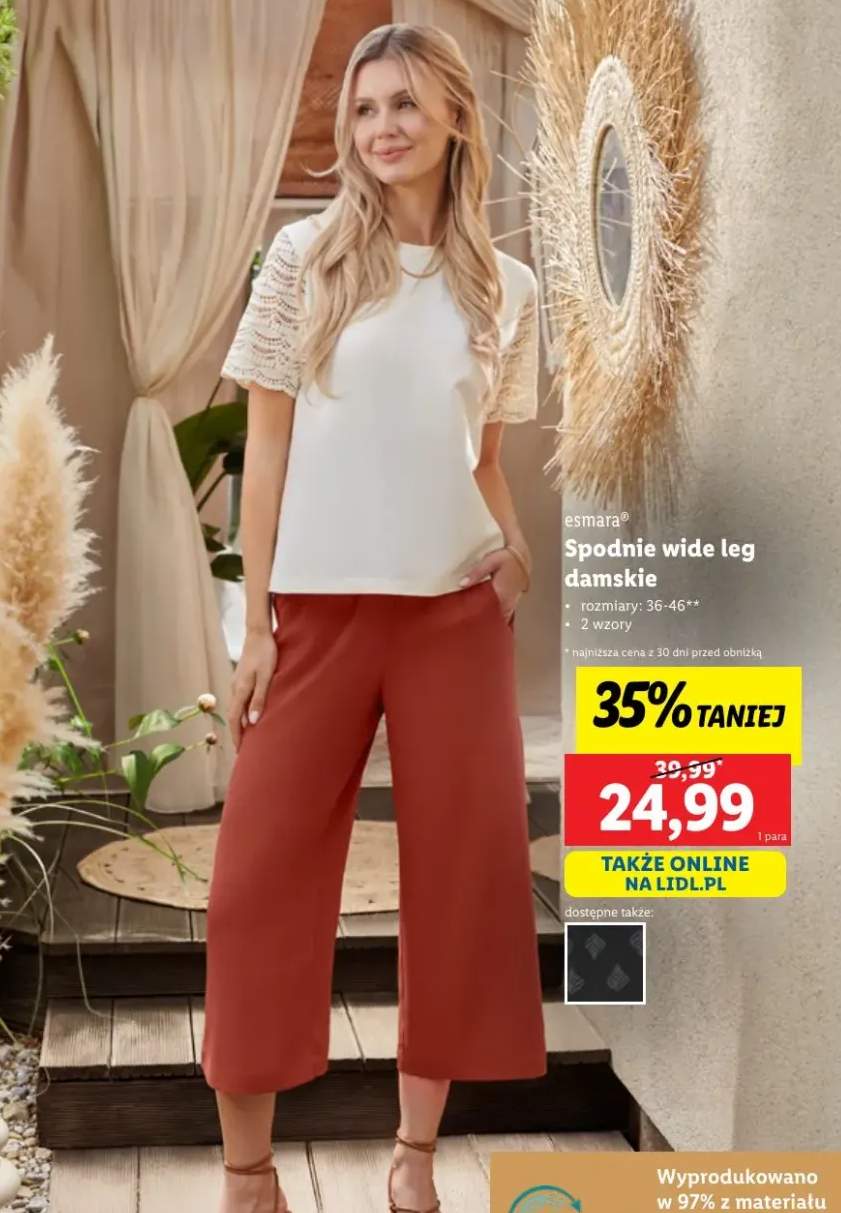 spodnie damskie