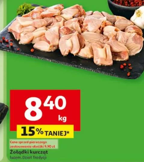 żołądki z kurczaka