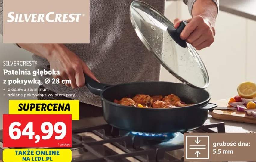 patelnia z pokrywką