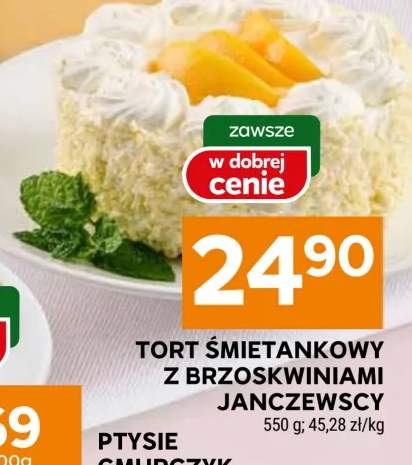 tort śmietankowy