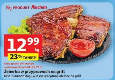 żeberka w przyprawach