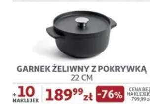 garnek żeliwny