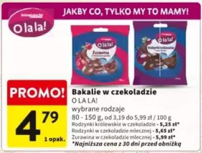 bakalie w czekoladzie