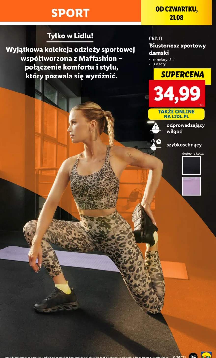 biustonosz sportowy