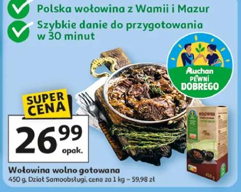 wołowina wolno gotowana