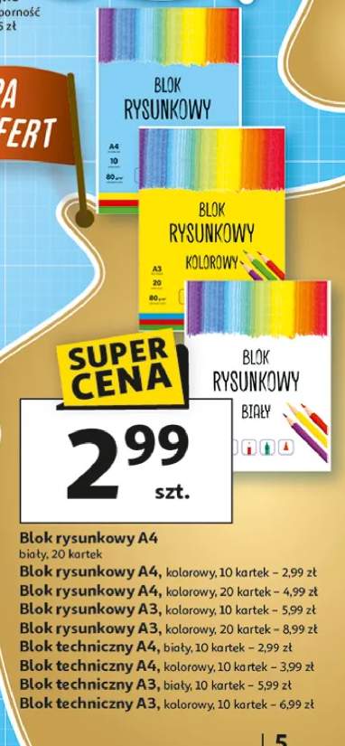 blok rysunkowy