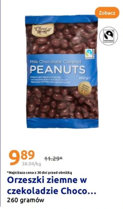 orzech w czekoladzie