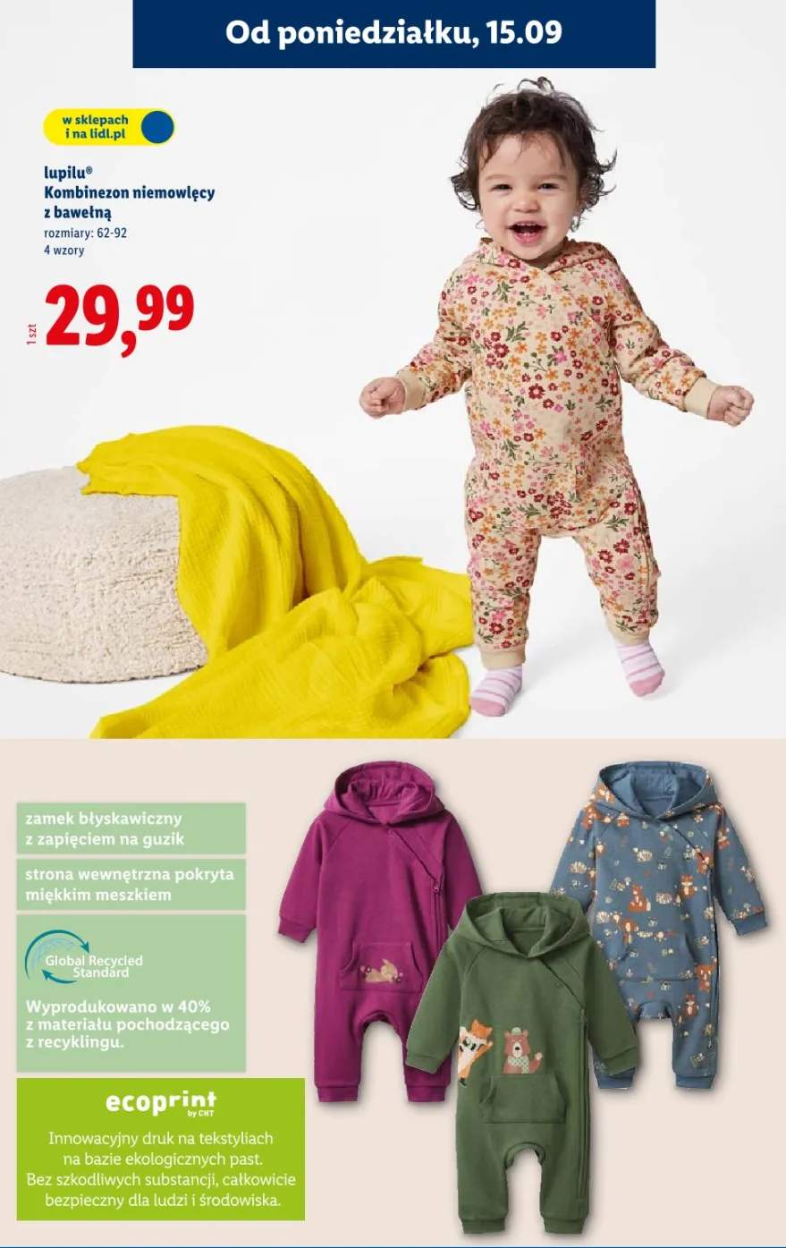 kombinezon niemowlęcy