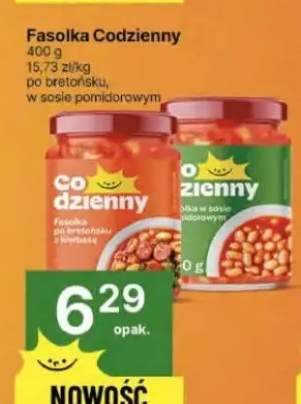 fasolka w sosie pomidorowym