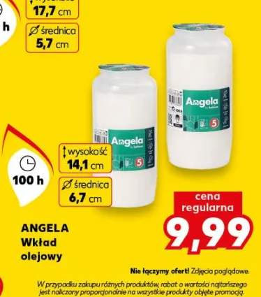 wkład olejowy do znicza