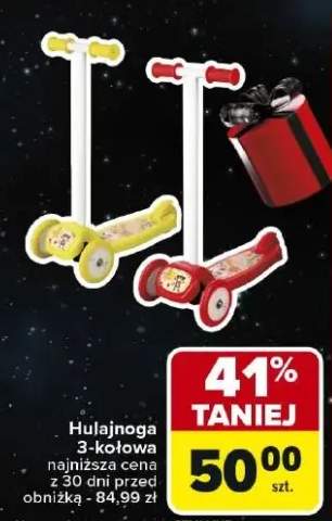 hulajnoga trójkołowa