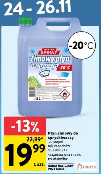 płyn do spryskiwaczy