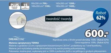 materac sprężynowy