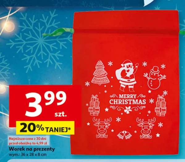 worek na prezenty
