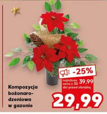 kompozycja bożonarodzeniowa