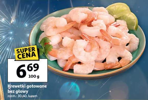 krewetki gotowane