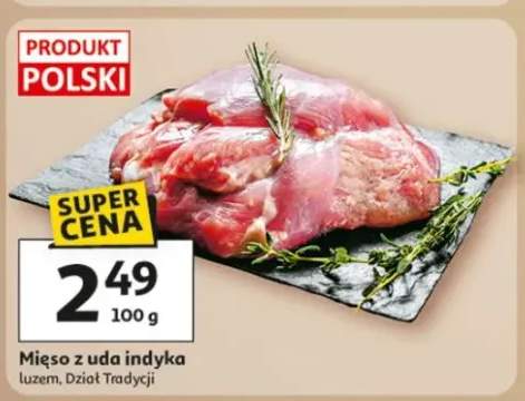 mięso z uda indyka