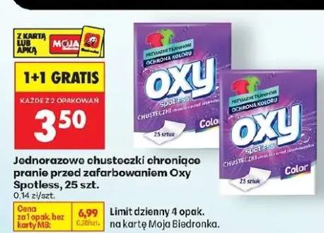 chusteczki wyłapujące kolor