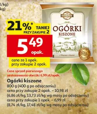 ogórki kiszone