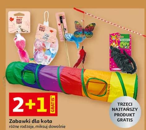 Zabawki dla kota różne rodzaje, miksuj dowolnie