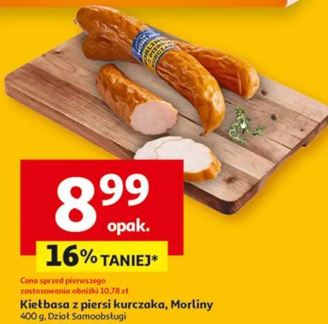 Kiełbasa z piersi kurczaka