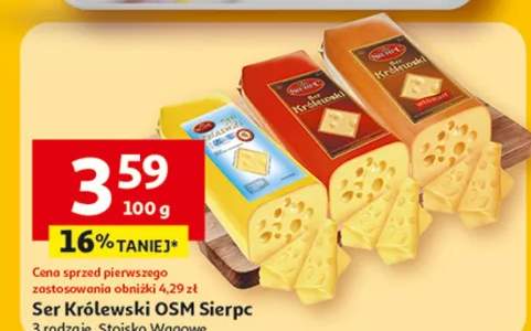 Ser Królewski OSM Sierpc, 3 rodzaje