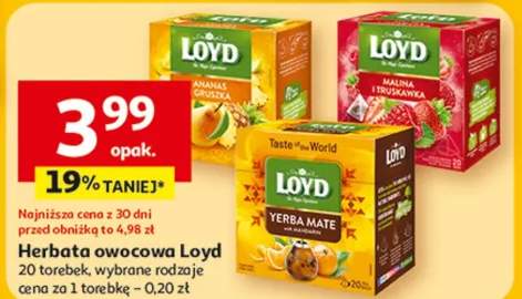 Herbata owocowa Loyd