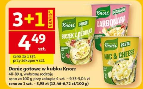 Danie gotowe w kubku