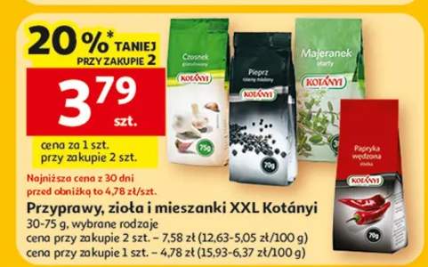 Przyprawy, zioła i mieszanki XXL