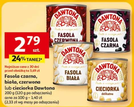 Fasola czarna, biała, czerwona lub cieciorka