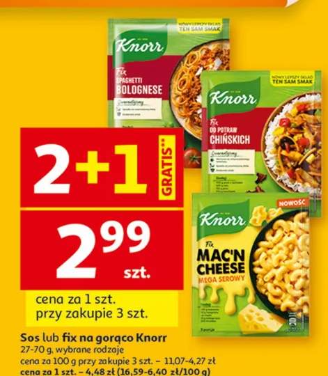 Sos lub fix na gorąco