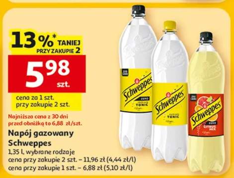 Napój gazowany Schweppes