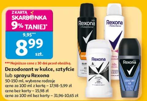 Dezodorant w sprayu Rexona