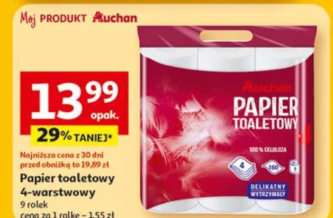 Papier toaletowy 4-warstwowy