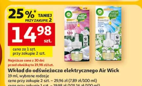 Wkład do odświeżacza elektrycznego