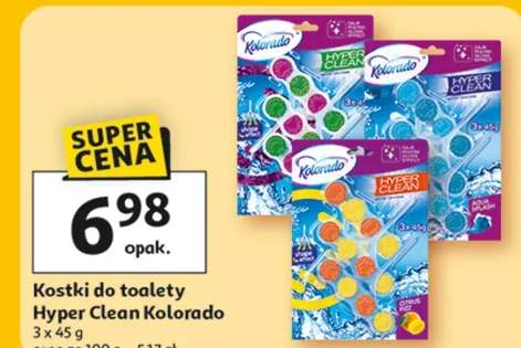 Kostki do toalety Hyper Clean Kolorado