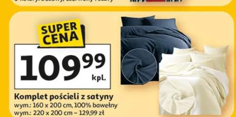 Komplet pościeli z satyny