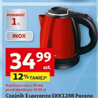 Czajnik Esperanza EKK128R Parana