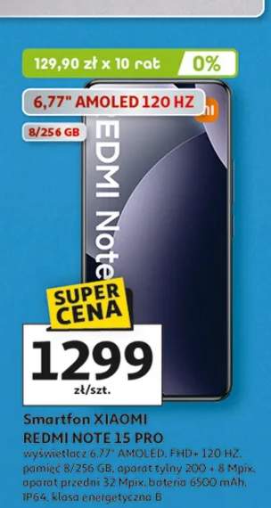 Smartfon XIAOMI REDMI NOTE 15 PRO