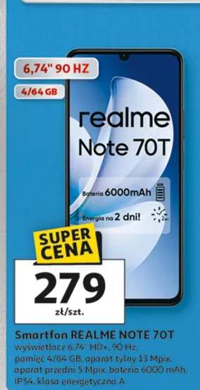 Smartfon REALME NOTE 70T