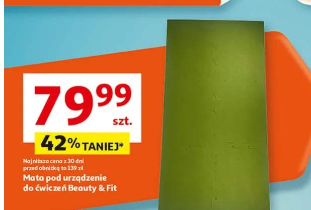 Mata pod urządzenie do ćwiczeń Beauty & Fit