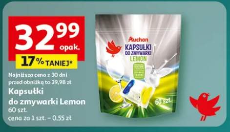 Kapsułki do zmywarki Lemon
