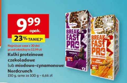 Kulki proteinowe czekoladowe lub miodowo-cynamonowe Nordics