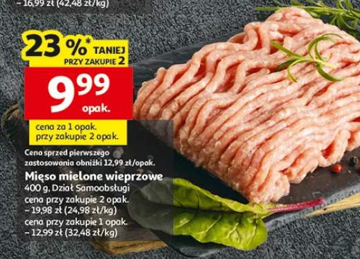 Mięso mielone wieprzowe z mięsa rasy puławskiej