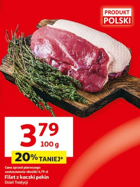 Filet z kaczki peklą