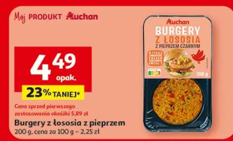 Burgery z łososia z pieprzem