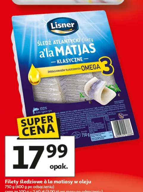 Filety śledziowe a la matiasy w oleju