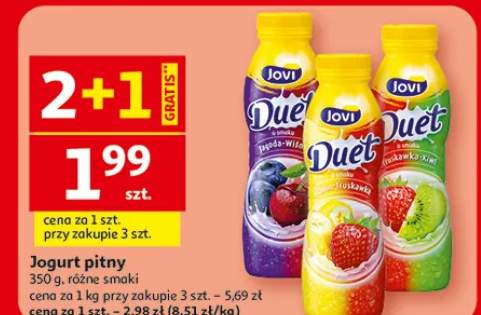 Jogurt pitny różne smaki