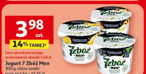 Jogurt 7 Zbóż Men różne smaki
